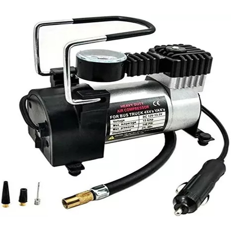 Mini Compressor Ar Portátil Bola Pneu 12volts Carro Caminhão