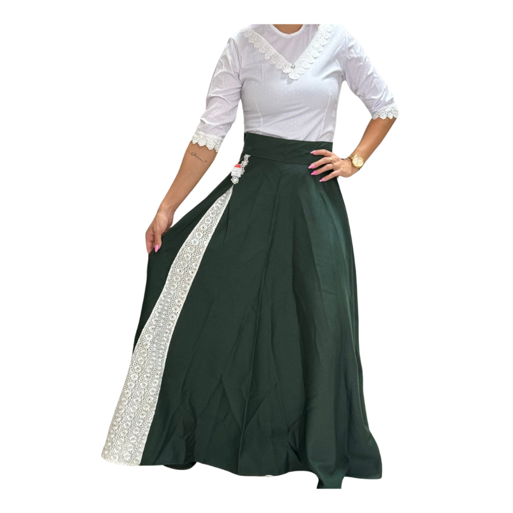 Ctg Saia Gaucha Feminina Hot Roupa De Prenda Moderna Outlet