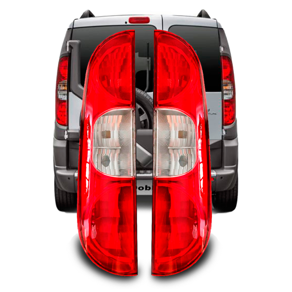 Lanterna Traseira Doblô 2010 a 2019 Fiorino 2014 a 2021 Rubi