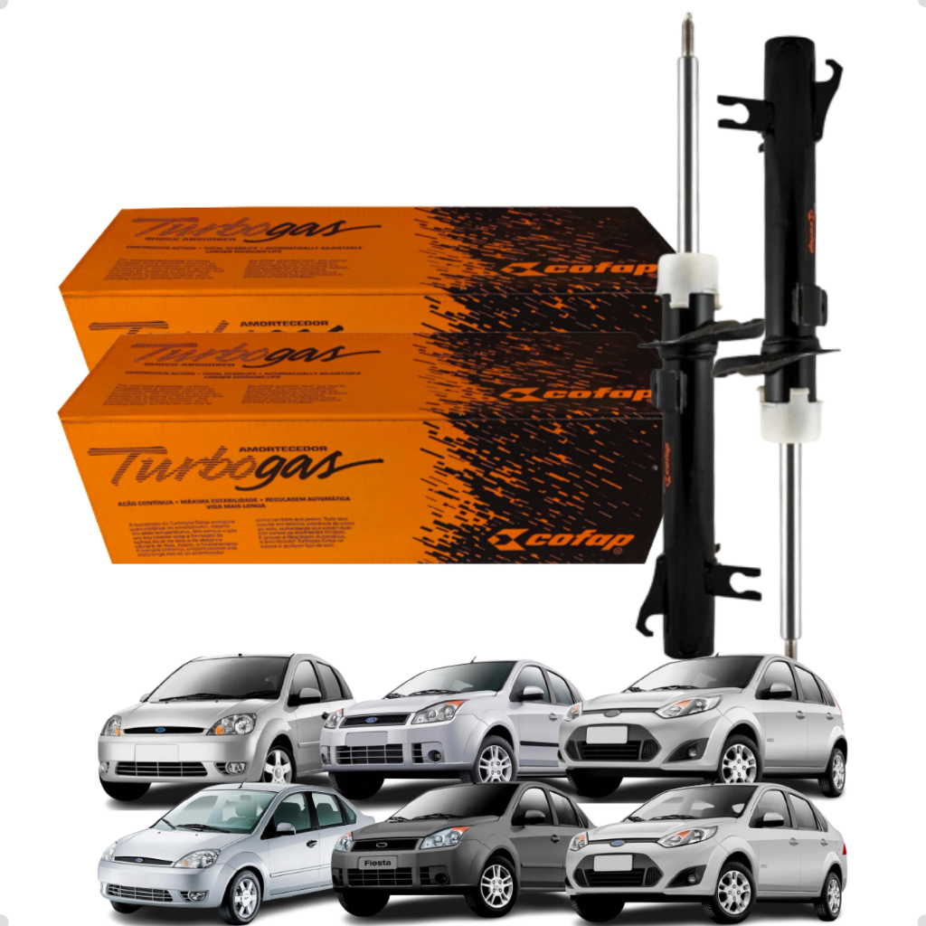 Par Amortecedor Dianteiro Original Cofap Ford Fiesta 1.0 1.6 em Oferta na Shopee