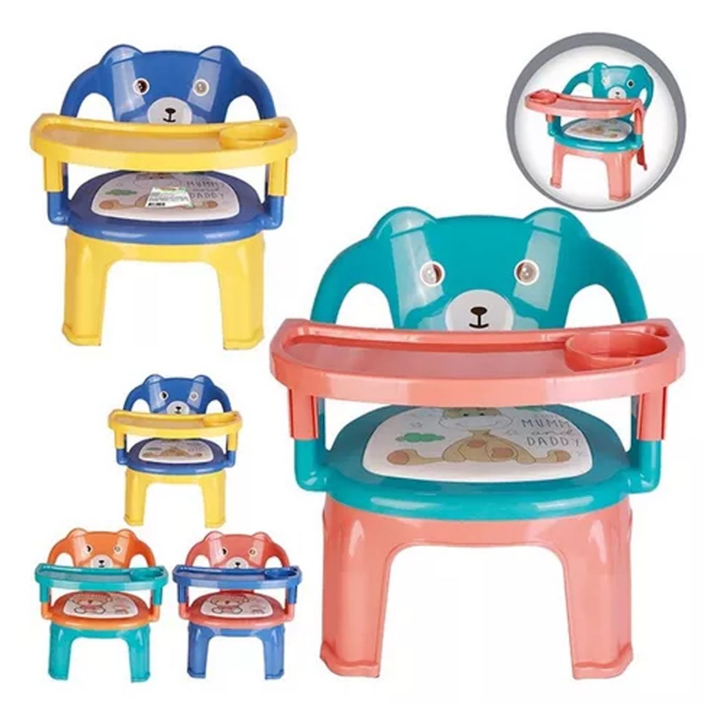 Cadeira Papinha De Refeição com Bandeja porta copo e apito.