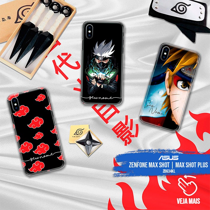Capa Capinha  - Zenfone Max Shot / Max Shot Plus - ZB634KL - Naruto