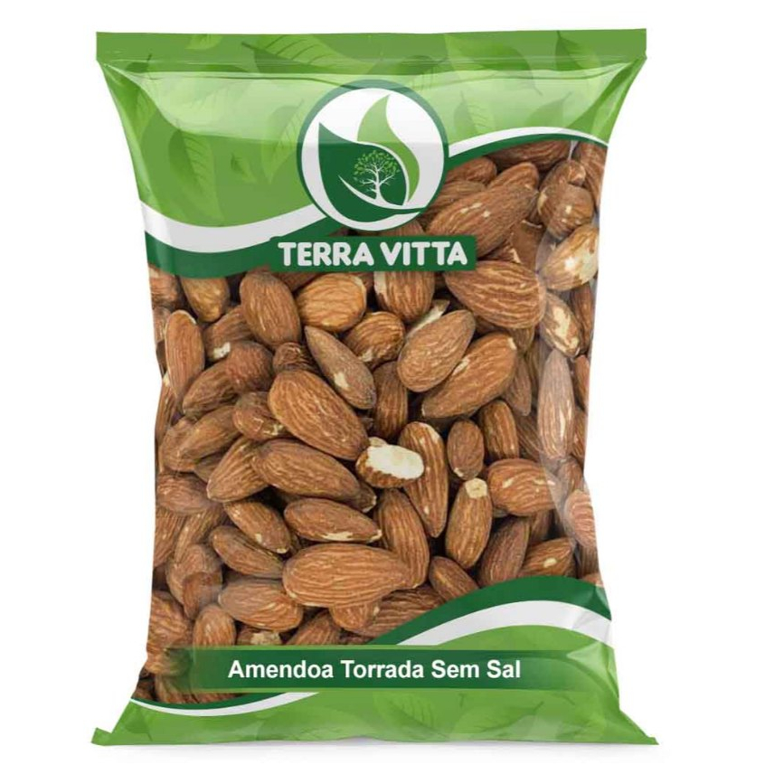 Amêndoa Torrada Sem Sal