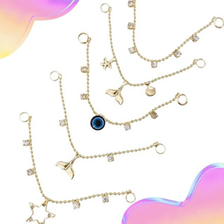 Par de Correntinha para chinelo Avulsa - Modelos Diversos em Oferta na Shopee