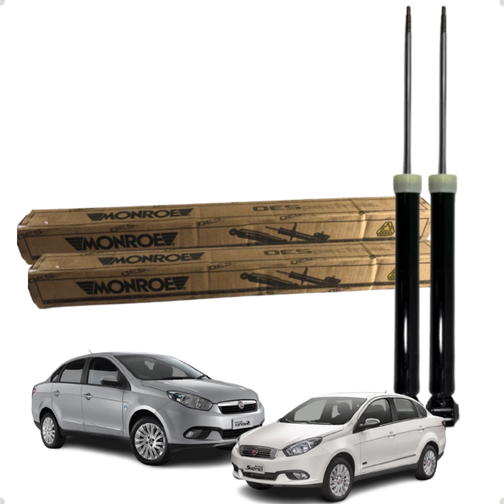 Par Amortecedor Traseiro Original Monroe Fiat Grand Siena 1.4 1.6