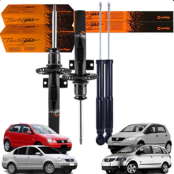 Kit 4 Amortecedores Dianteiro Traseiro Vw Fox Polo Spacefox Original Cofap