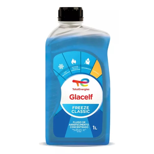 Aditivo De Radiador Azul Total Glacelf Freeze Classic - 01l