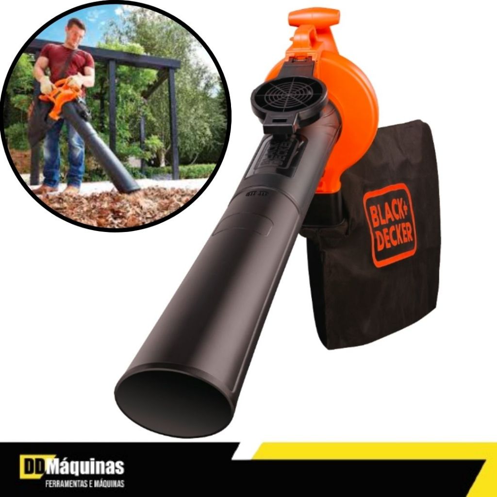Soprador Sugador De Folhas 220v - Black&decker - Home & Living