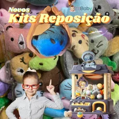 Mini Pelúcias reposição máquinas de garras