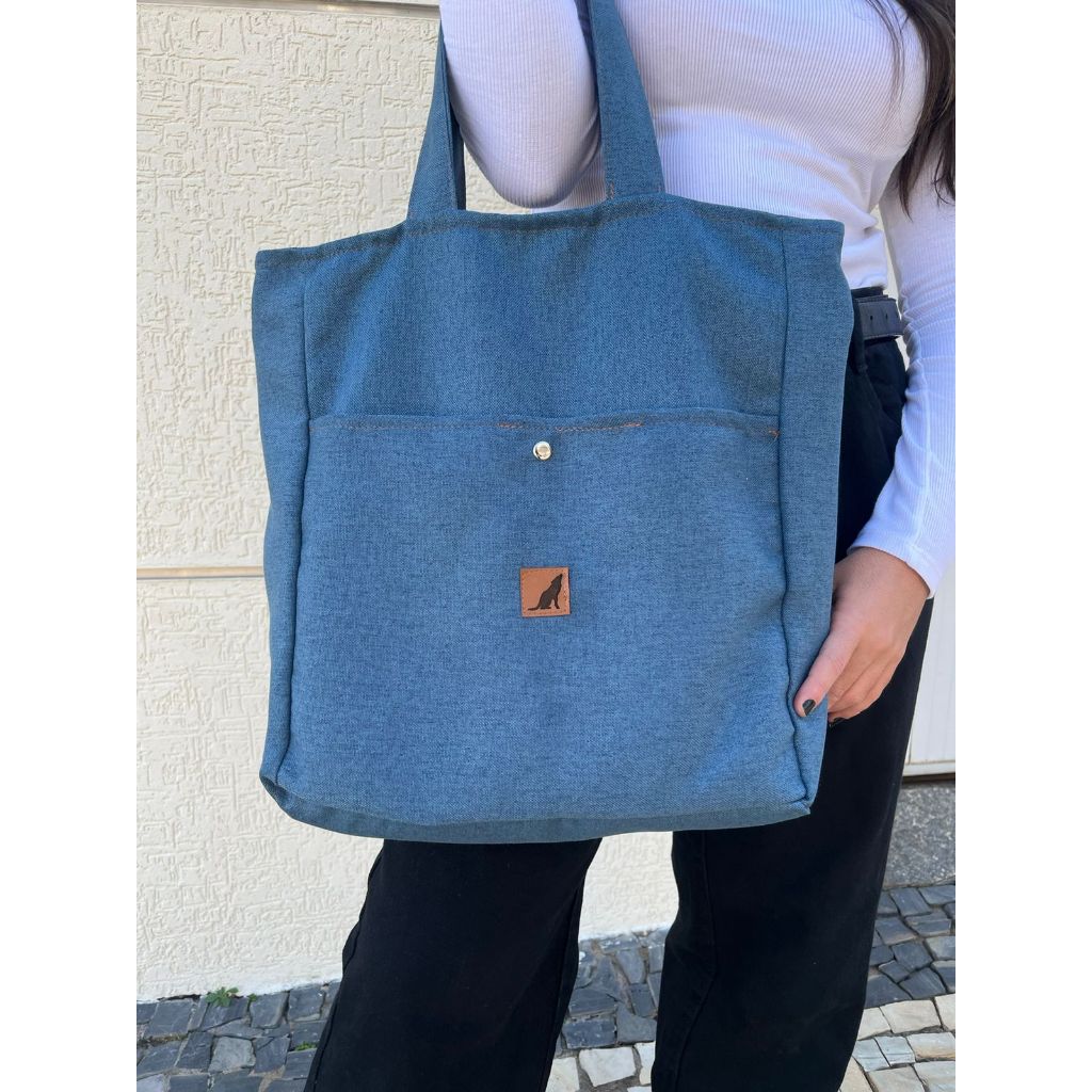 Bolsa Ecobag Sacola de ombro Feminina Grande Capacidade Casual em Oferta na Shopee