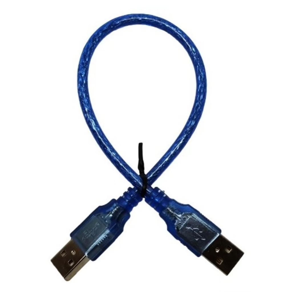 Cabo Usb A X A Macho Macho Pequeno Curto De 20 cm em Oferta na Shopee