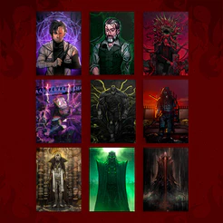 Quadros Placas Decorativas Personalizadas MDF - Ordem Paranormal RPG