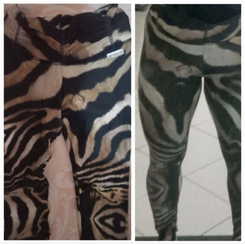 Legging Fuso Vestem Animal Print