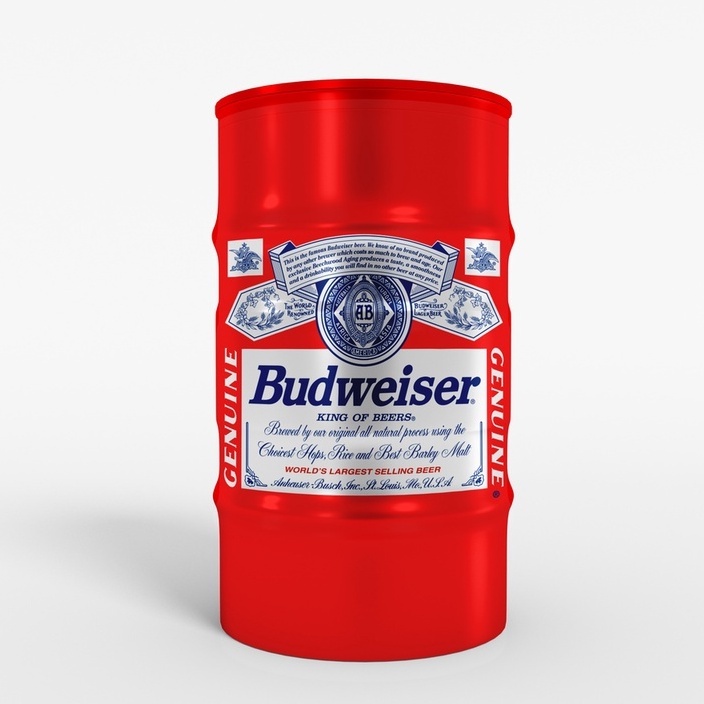 Adesivo Cerveja B. Tambor Tonel Barril 200L