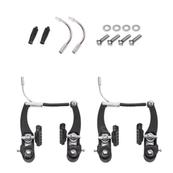 Par De Freio V-brake Nylon Preto Resistente Bike Bicicleta Dianteiro/Traseiro Tipo Logan