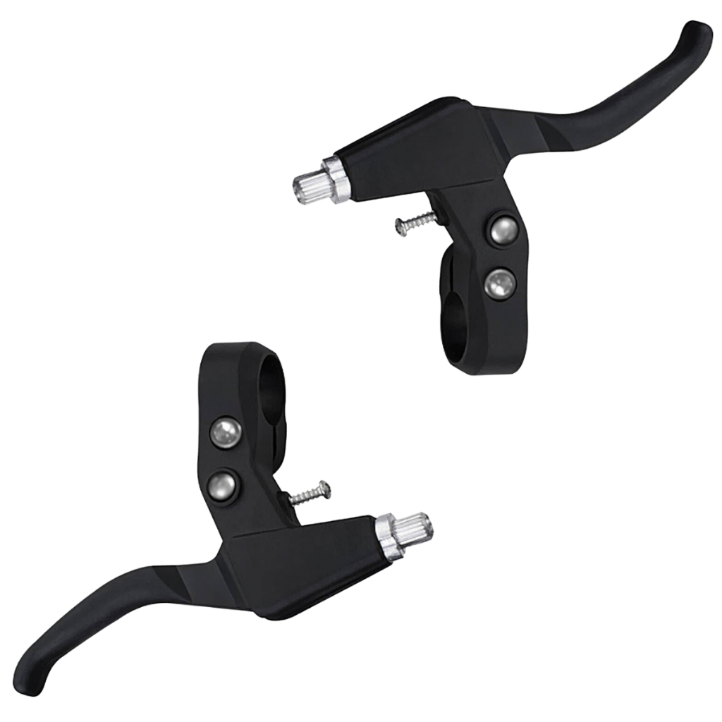 Par De Manetes Freio V Brake Tipo Logan Preto Nylon Resistente Para Bicicleta Bike em Oferta na Shopee