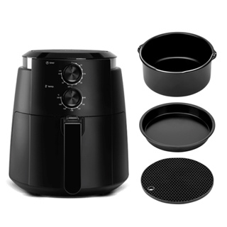 Fritadeira Sem Óleo Air Fryer Midea Dualcyclone 3.5L 1500W Com Kit Formas Perfect Fryer 3 em 1 em Oferta na Shopee