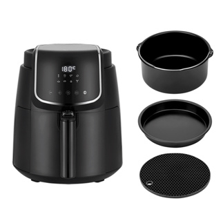 Fritadeira Digital Air Fryer Desidratadora Midea GourmetFry 4L Com Kit Formas Perfect Fryer 3 em 1 em Oferta na Shopee