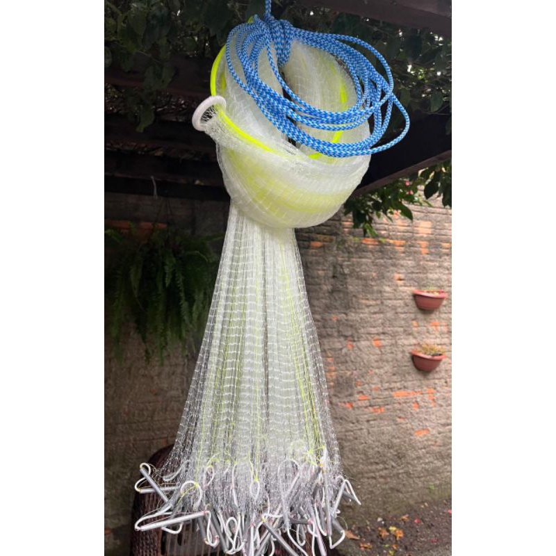 Tarrafa De Argola, 20 Metros,  Malha 10mm(2cm) Fio 0.25
