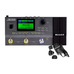 Pedaleira Para Guitarra Mooer Ge200 Bivolt 70 efeitos e Display LED