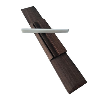 Cavalete de Madeira + Rastilho Para Violão Nylon