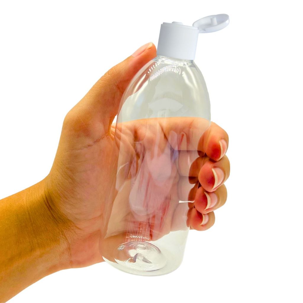 50 Frascos Pet 150ml Cilíndrico Com Tampa Fliptop P/ Creme Condicionador