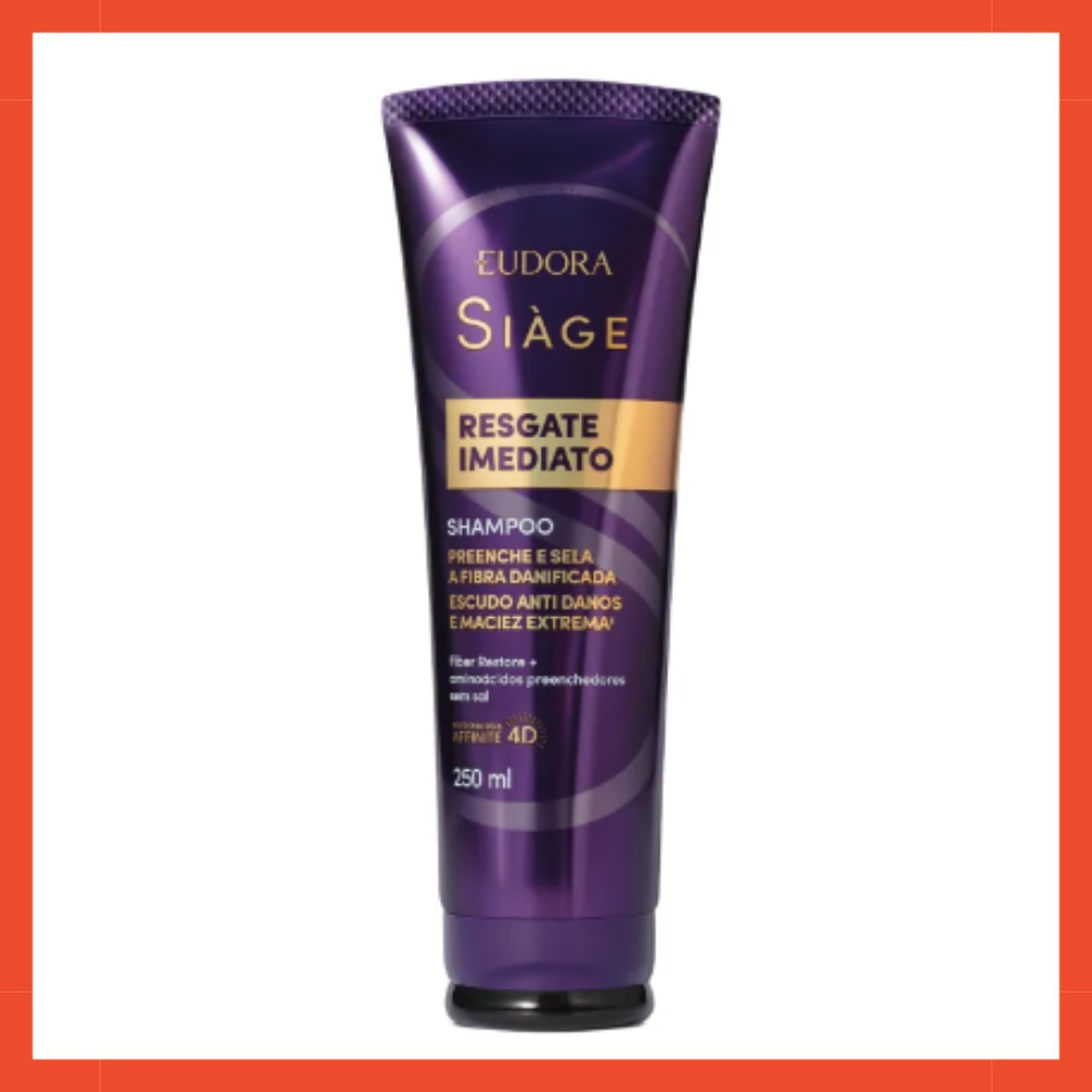 Shampoo Siàge Resgate Imediato 250ml - Eudora