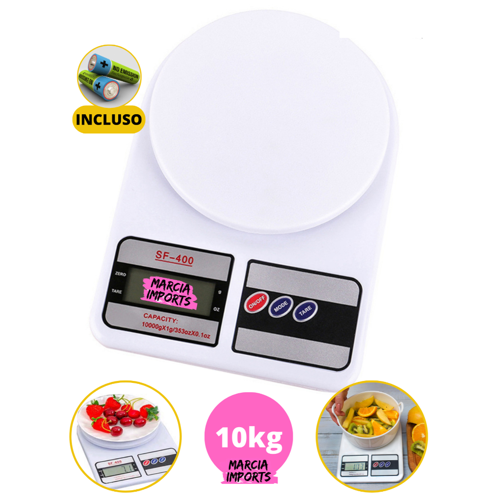 Balança De Precisão Digital Para Cozinha ate 10kg P Qualquer Alimento Uso Domestico E Pessoal Para sua Cozinha Pronta Entrega