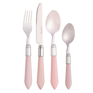 TALHERES ACO INOX MOTHER PEARL ROSA 21 Cm Lyor