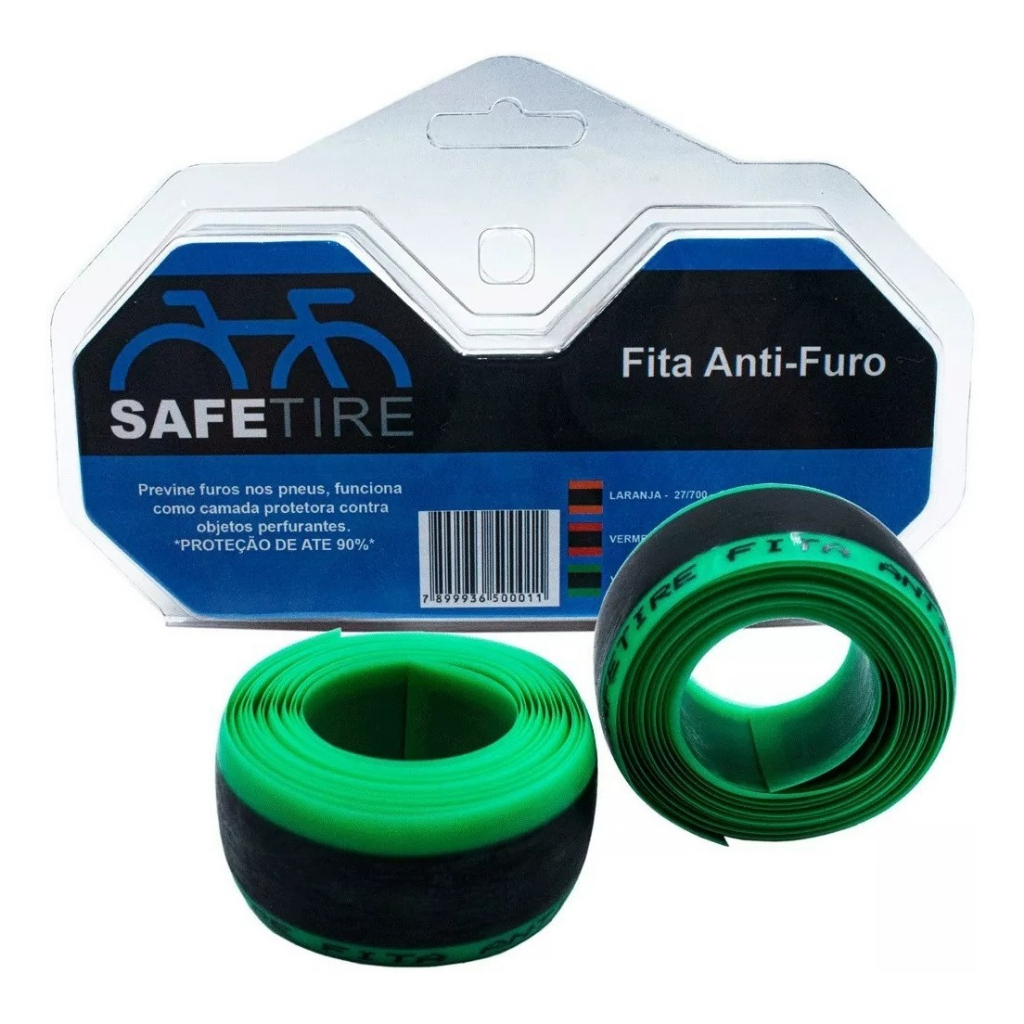 Fita Anti-furo Bike Safetire Aro 26 E 29 35mm X 2.3mts (par)