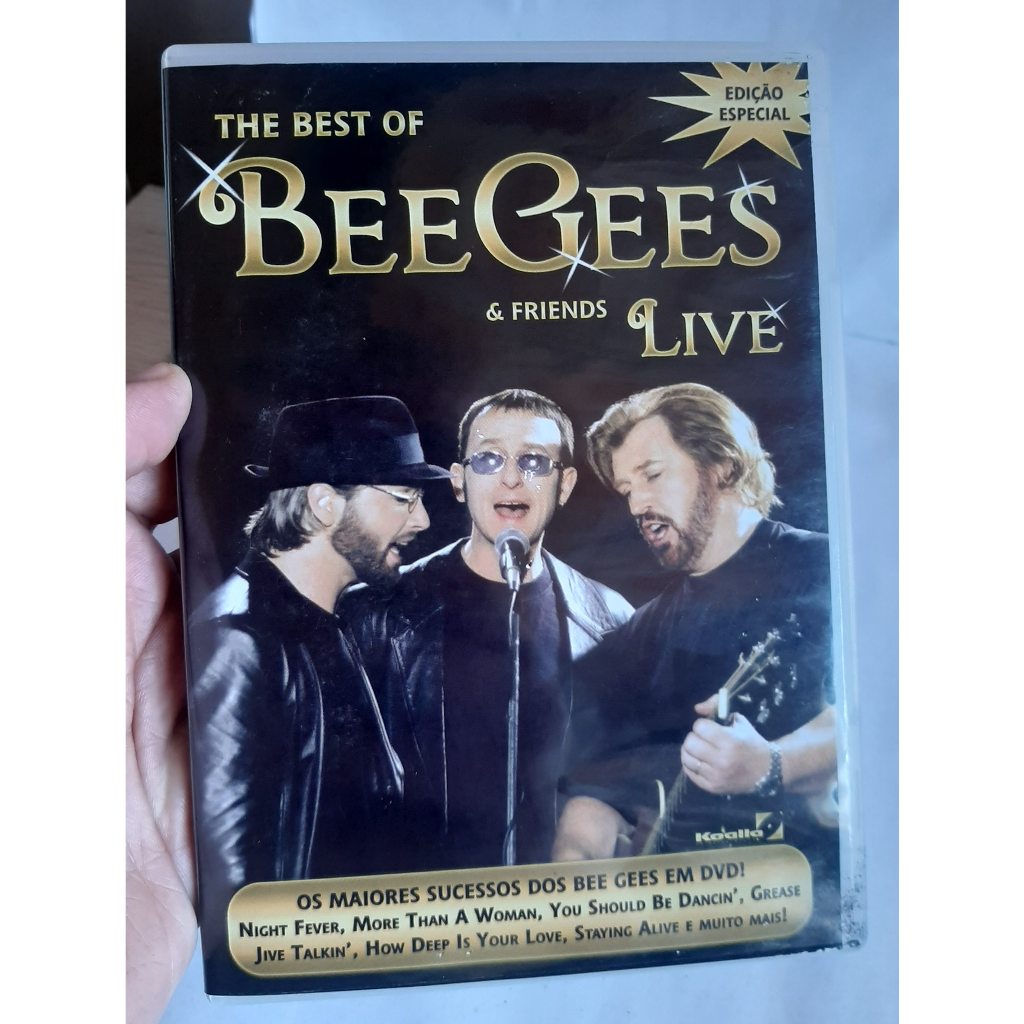 Dvd The Best of Bee Gees e Friends Live / Dvd Original