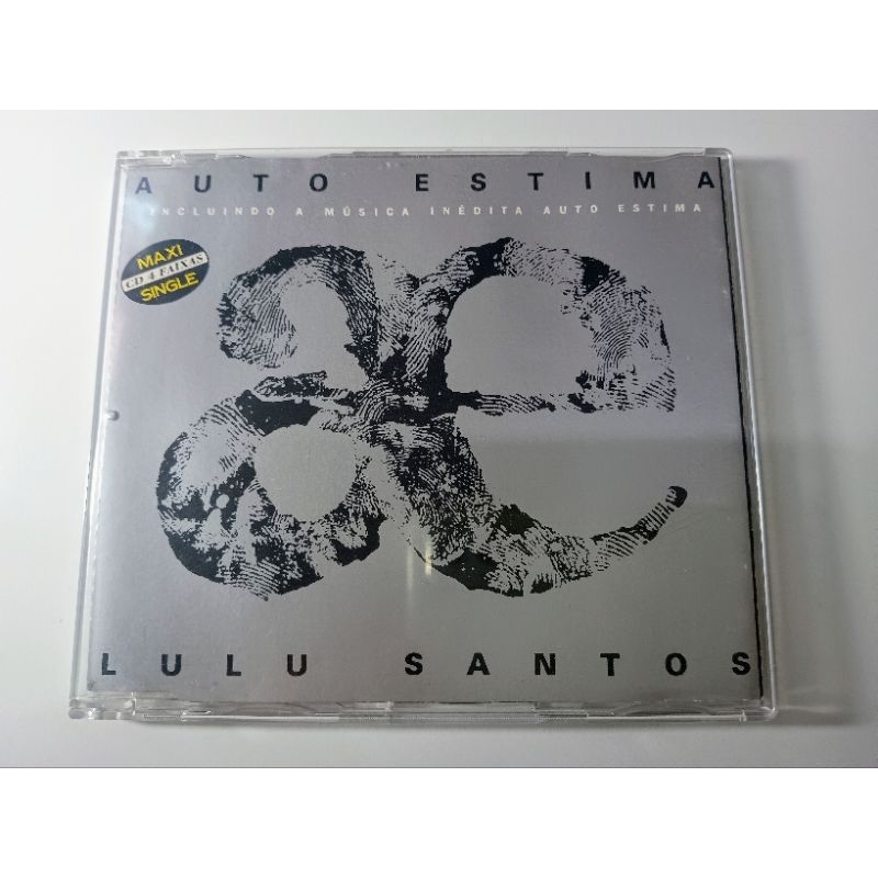 CD Lulu Santos - Auto Estima, Maxi Single, 4 Faixas, Em Ótimo Estado