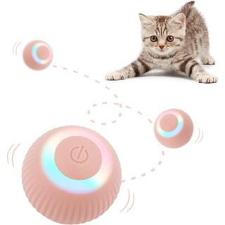 Bolinha Brinquedo Bola Pets Gato Cachorro Eletrônica Interativo Para Gatos Brincarem Sozi…