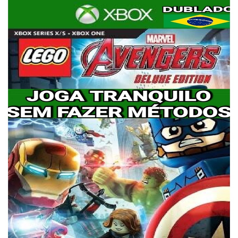 Lego Marvel Avengers Deluxe Xbox One Xbox Series X|S Usar Livre de Métodos