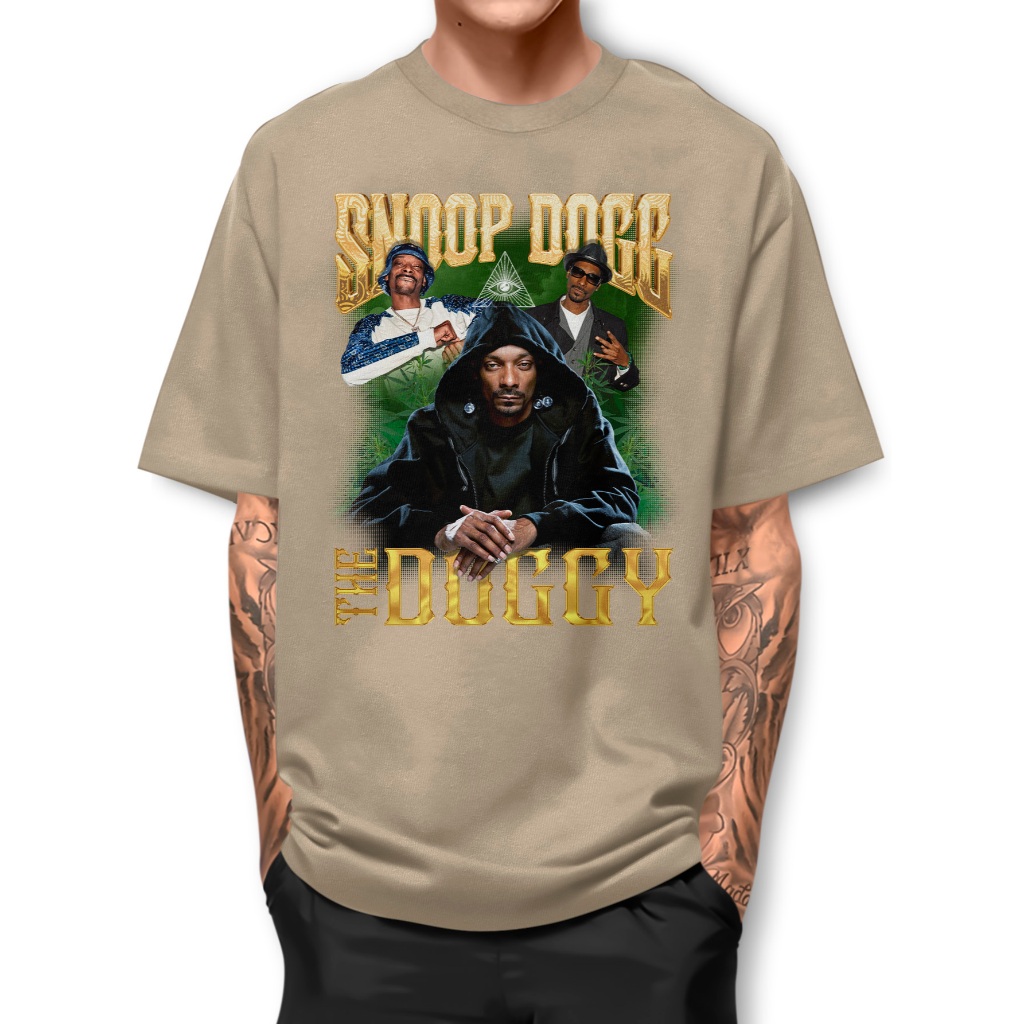 Camiseta  Snoop Dogg Hemp Camisa Basica Algodao Manga Curta  IC