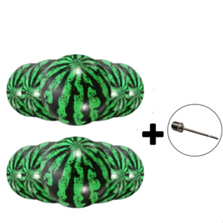 Kit 10/20/30/40/50 Bola Melancia Vinil + Pino Inflável Brinquedo, Festa, Eventos e Decorações em Oferta na Shopee