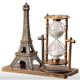 Enfeite ampulheta Torre Eiffel de Paris em Oferta na Shopee