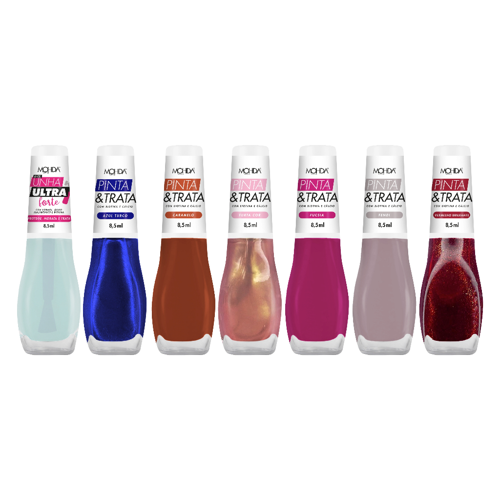 Esmalte Mohda Pinta e Trata - Escolha 1 cor