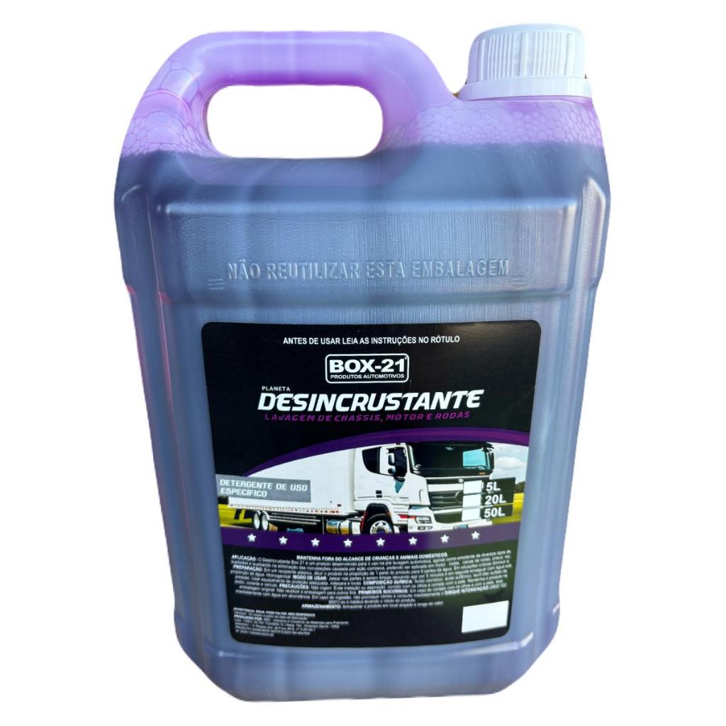 Desincrustante Limpa Baú Alumínio Concentrado Intercap 5 Litros - Box 21