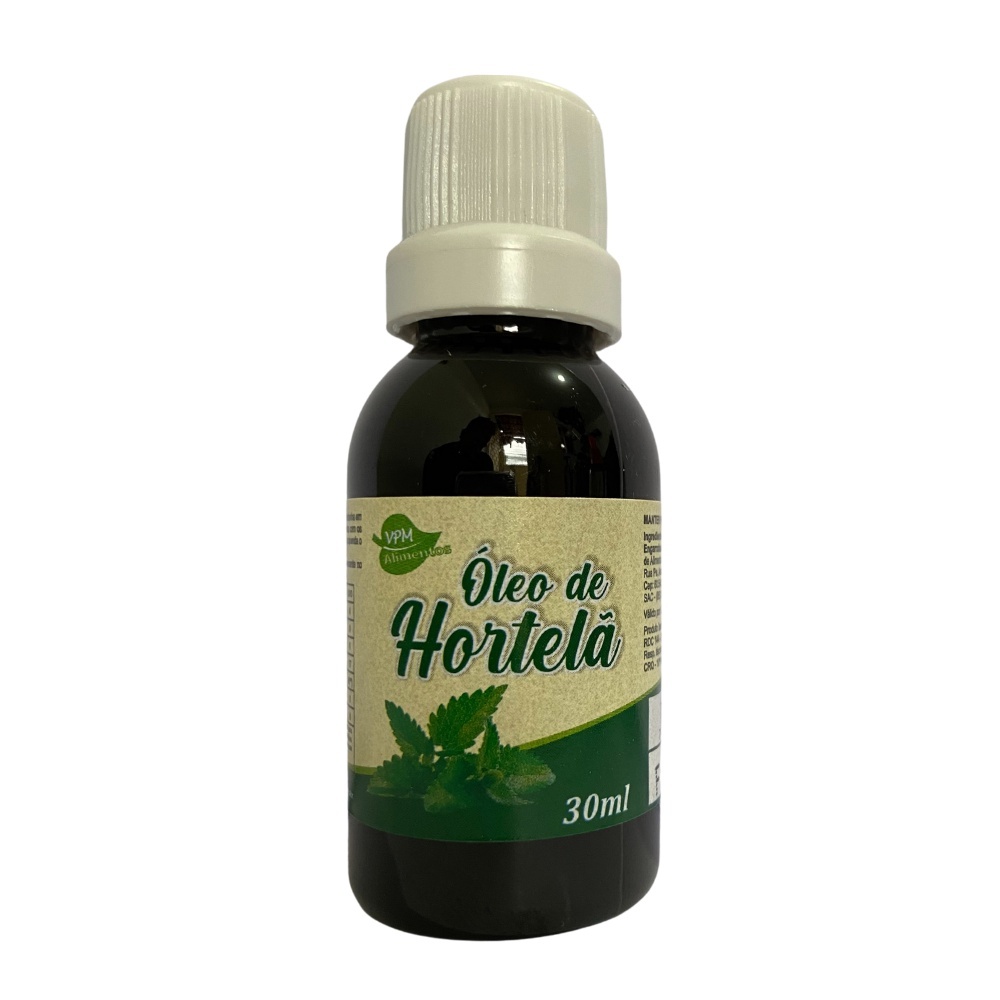 Óleo De Hortelã 30ml - Menta Piperita - Aroeira Cosmética - 30mL - 100% vegetal, natural e vegano
