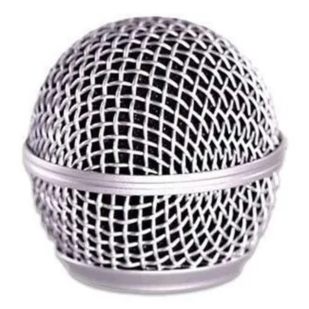 Globo Metálico Para Microfone Shure Sm58, Beta 58 E Sv100 MXT