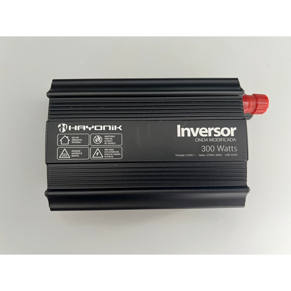 Inversor de Corrente Hayonik 12v para 127v - 300w