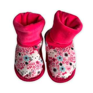 Pantufa Botinha Gatinha  Infantil em Oferta na Shopee