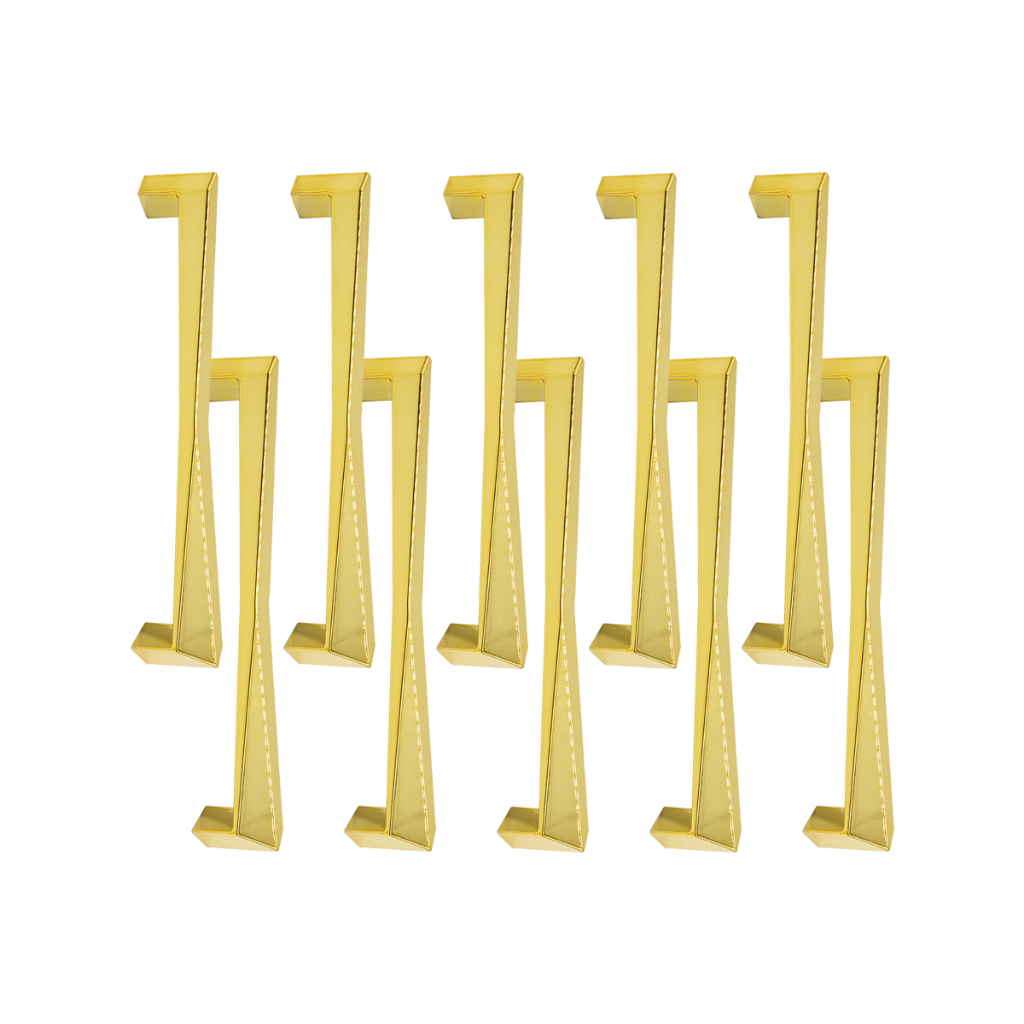 15 Puxadores Modelo Moderno Gliss Para Porta Gaveta Escritório 192mm em Oferta na Shopee