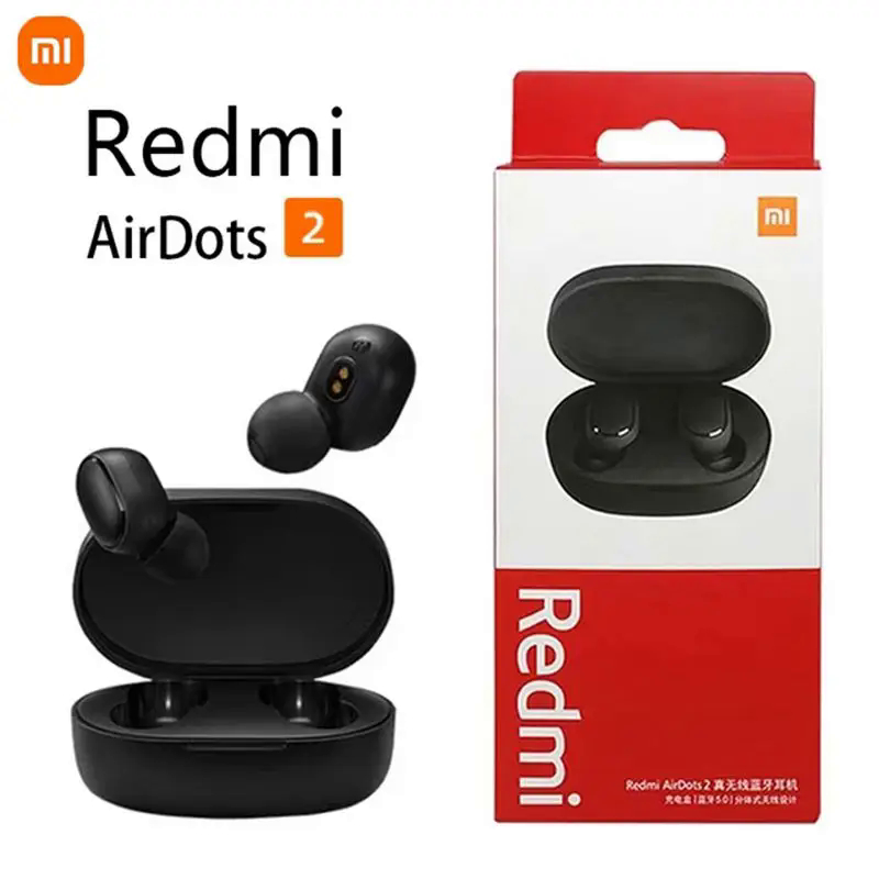 Fone de ouvido Redmi Airdots 2 Bluetooth 5.0 Gamer sem fio