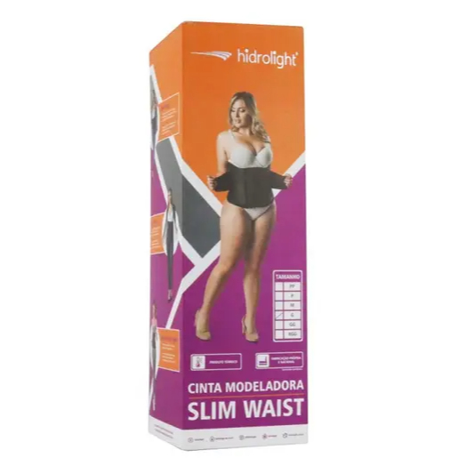 Cinta Modeladora Redutora Abdominal Slim Waist Hidrolight