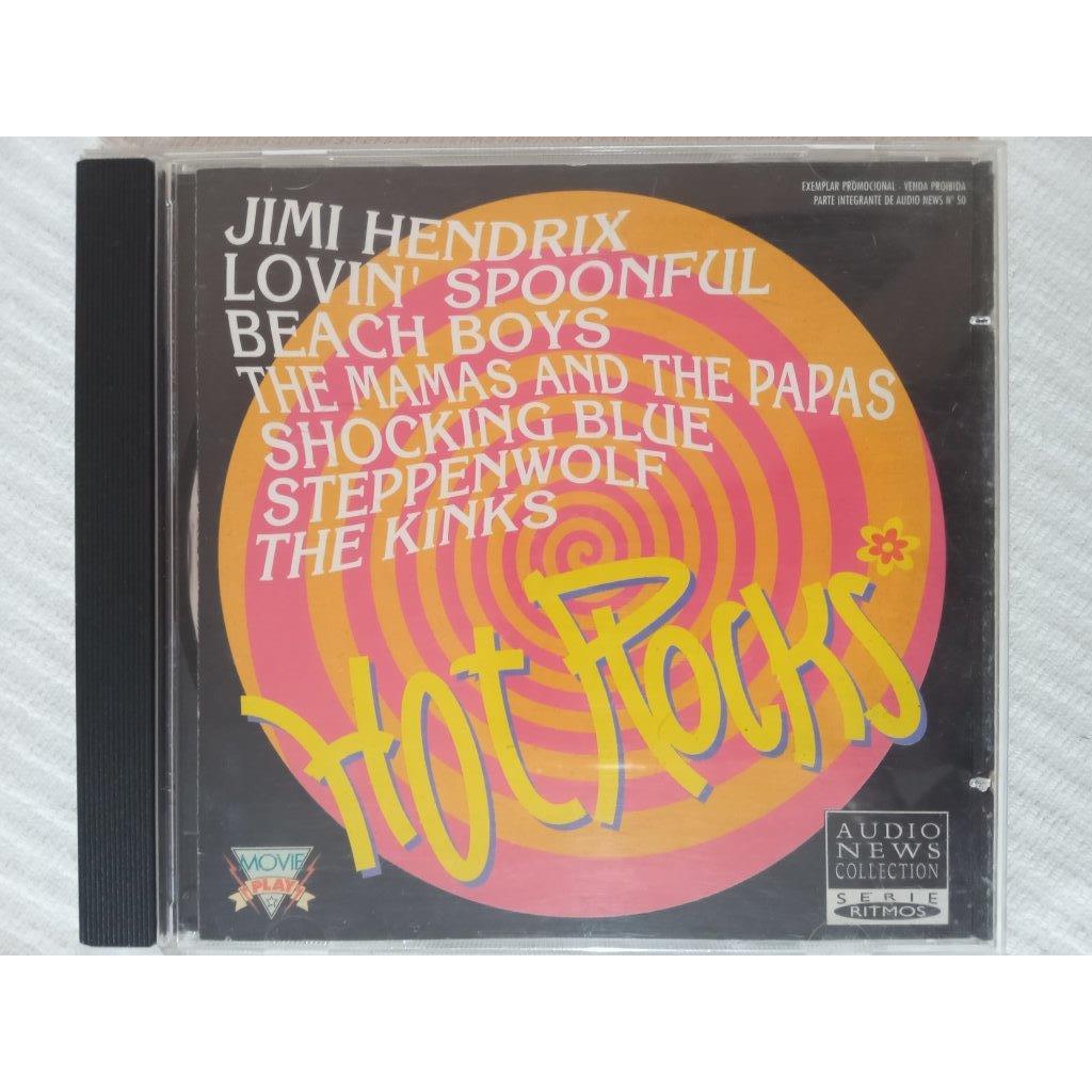 CD: Hot Rocks - The Mamas And The Papas; Steppenwolf; Jimi Hendrix; Kinks; Troggs;
