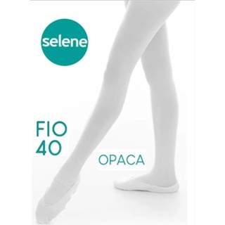 Kit 2 Meia Calça Selene Fio 40 Branco preta e pó de arroz em Oferta na Shopee