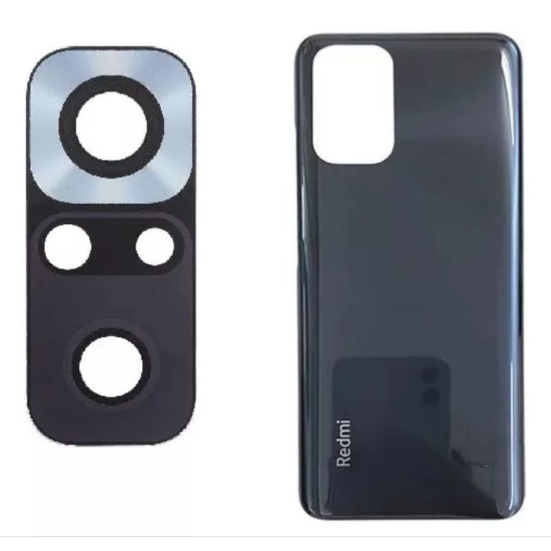 kit tampa traseira + lente xiaomi redmi note 10 pro novo em Oferta na Shopee