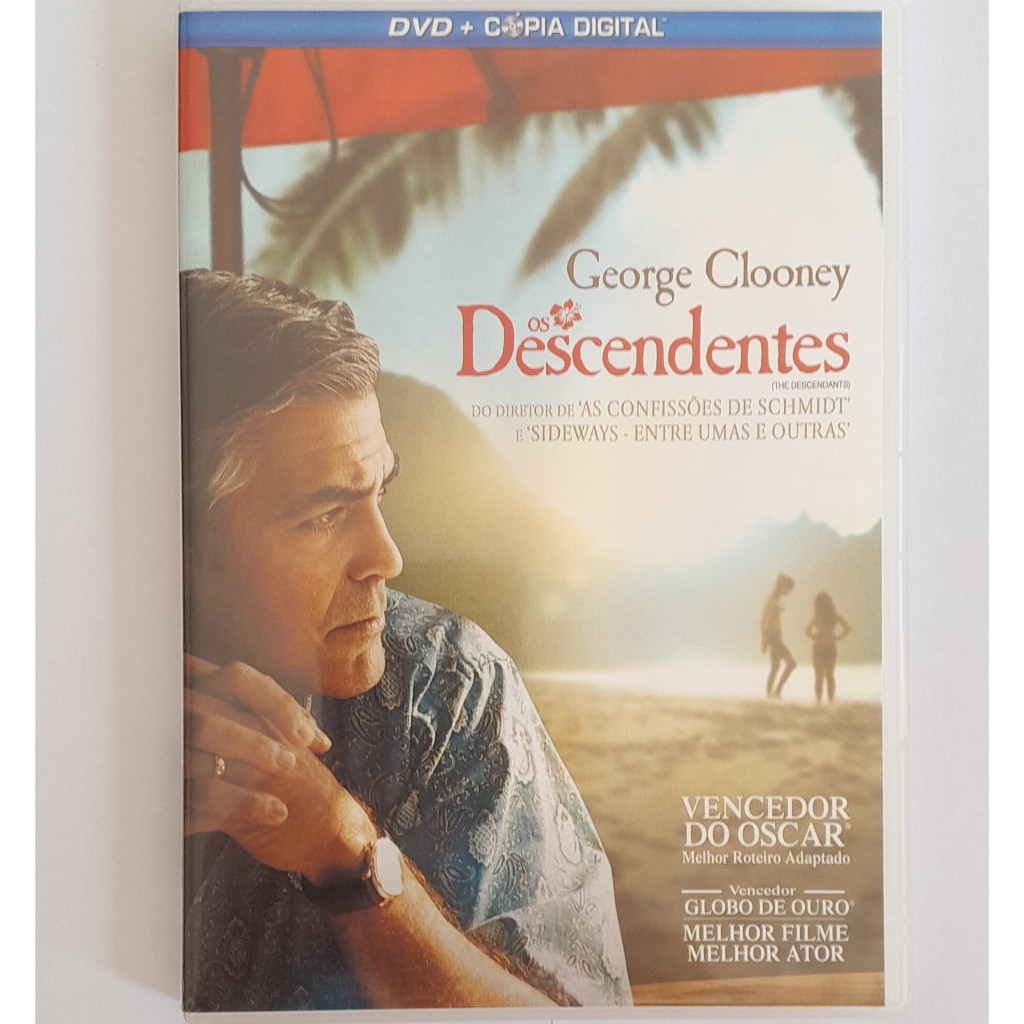 Dvd - Os Descendentes Com George Clooney ( Original )